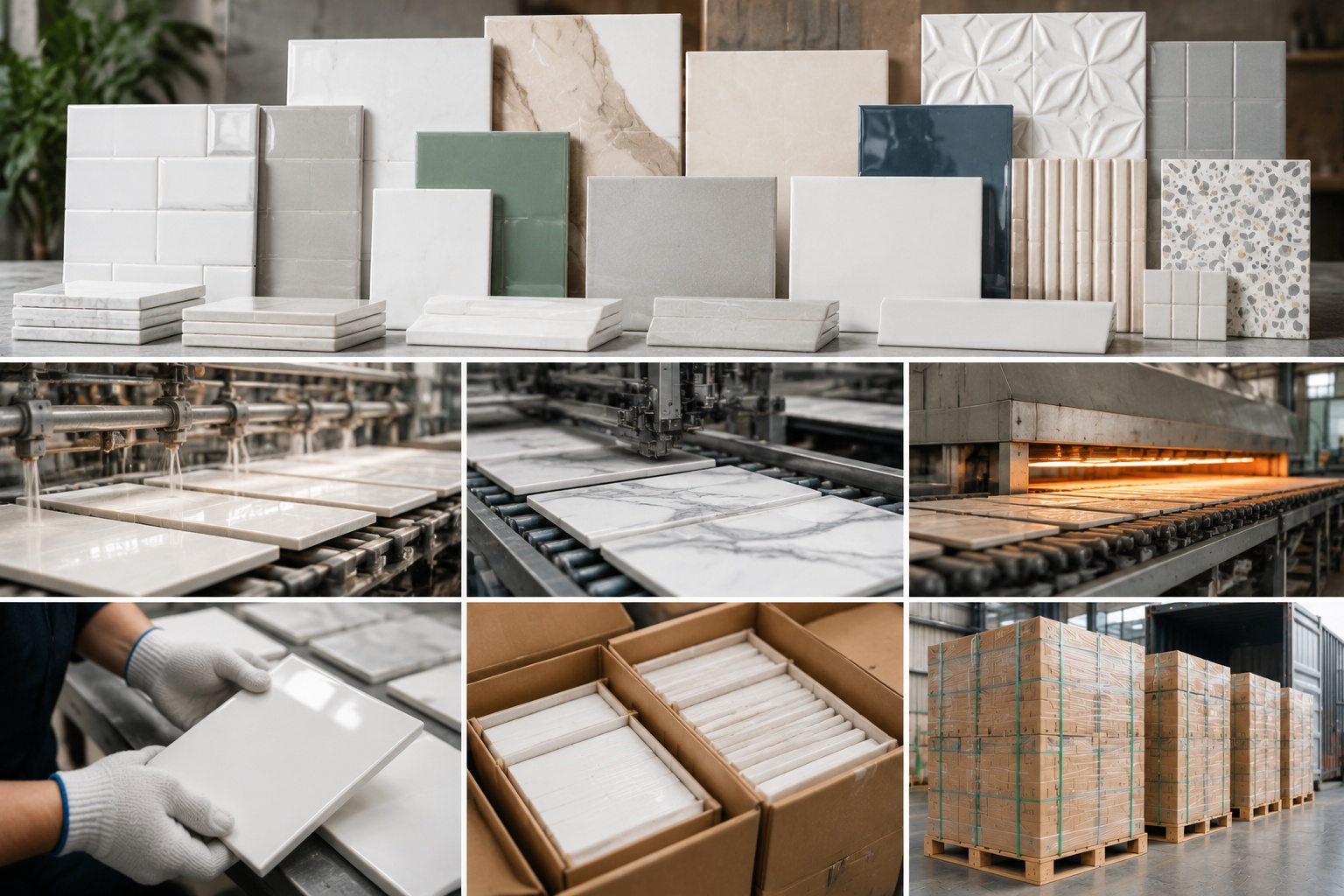Glazed Ceramic Wall Tiles